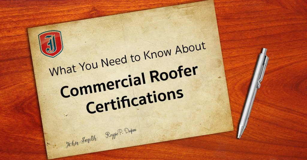 What You Need to Know about Commercial Roofer Certifications